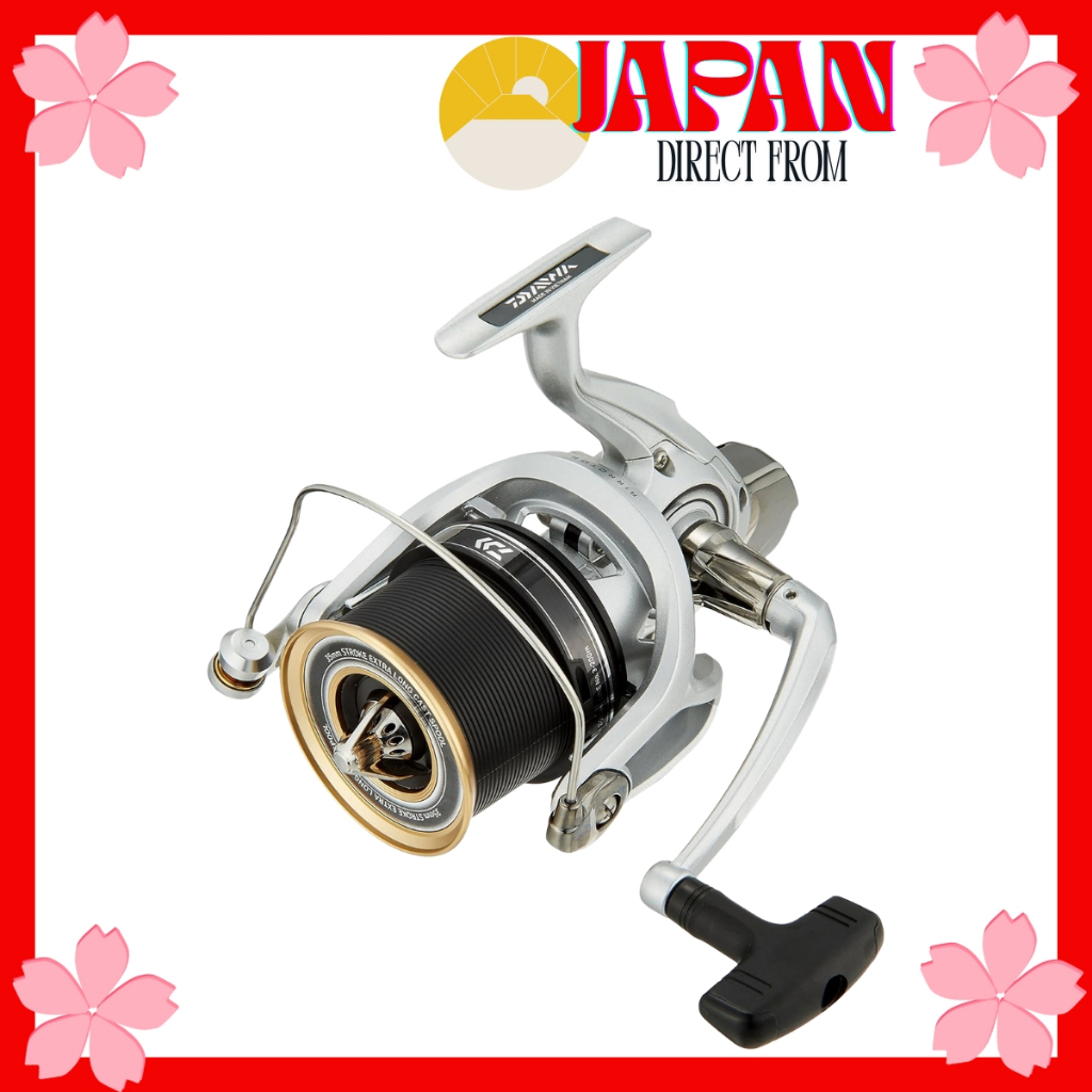 Direto Do Japão Carretel Giratório Daiwa 17 Fine Surf 35 (Modelo 2017)-Usado , 4.1 Relamento de Engrenagem , 8kg Arraste Máximo