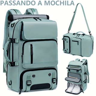 Caminhar a capacidade de mochila 50L, opções de cores múltiplas, mochilas múltiplas, mochila pode ser molhada diagonalme em Oferta na Shopee