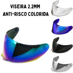 Viseira Capacete Helt Polar Avant Glass Ebf Xtroy FF526 2.2mm