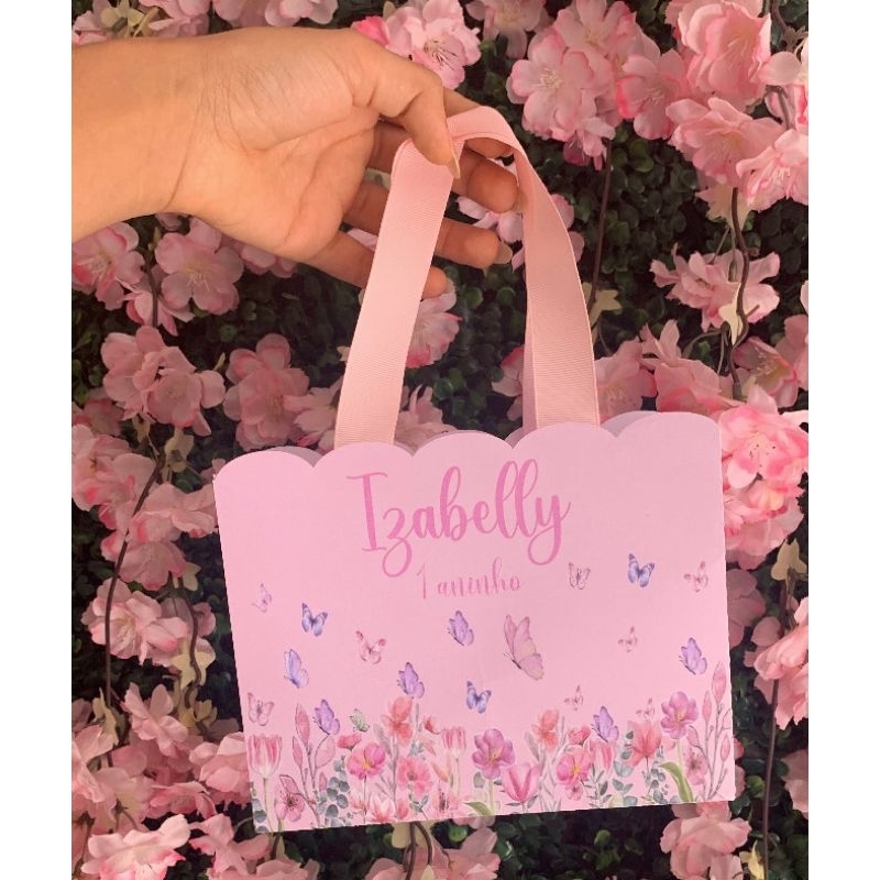 Sacolinha de aniversário- sacolinha personalizada- lembrancinha personalizada-todos os modelos