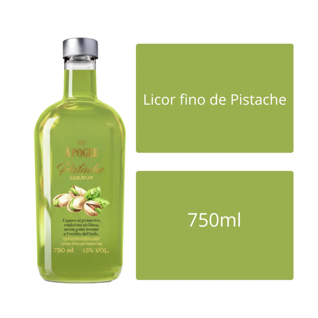 LICOR PISTACHE 750ML APOGEE