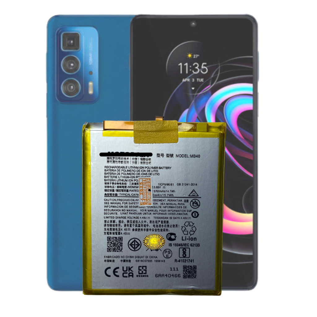 Bateria Motorola MB40 Original (4000 mAh) | Moto G8 Plus / Moto One Vision
