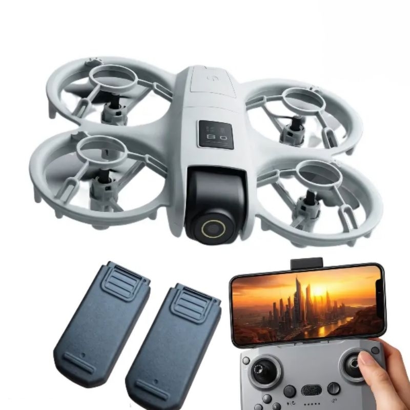 Drone D1 Pro S11 GT3 Mini com Câmera HD Dupla + 2 Baterias I LED | Drone de Diversão para Criancas Iniciantes portátil