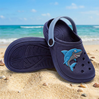 Babuche Masculino Sandália Infantil Tubarão Antiderrapante Confortável Escolar Volta às Aulas em Oferta na Shopee