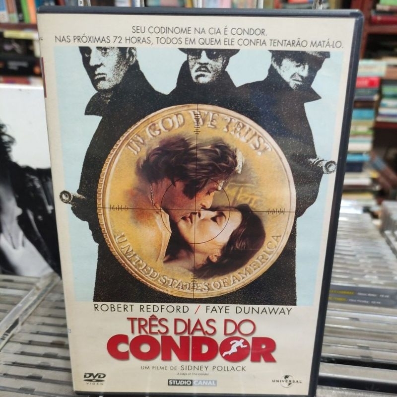 Dvd Três Dias do Condor (original)