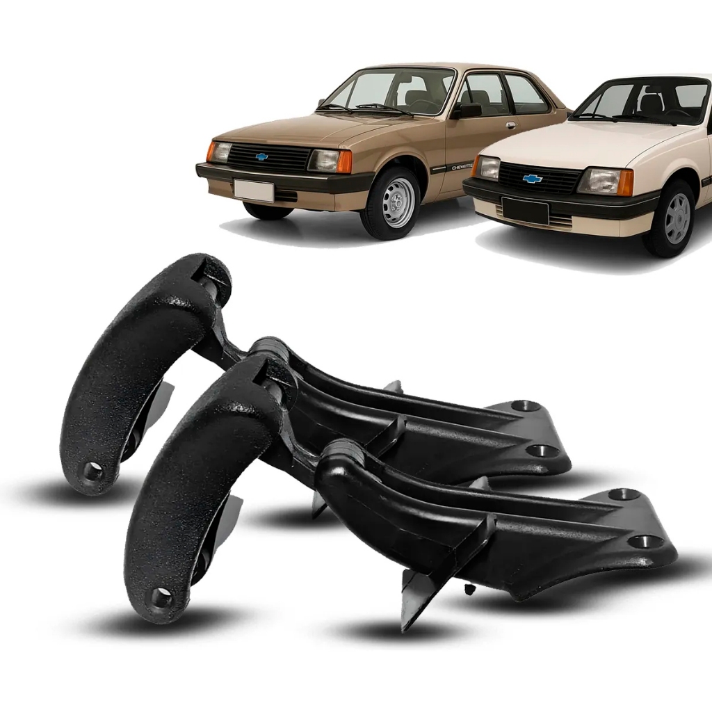 Par Trinco Vidro Janela Basculante Chevette 84 a 93 Monza 91 a 96