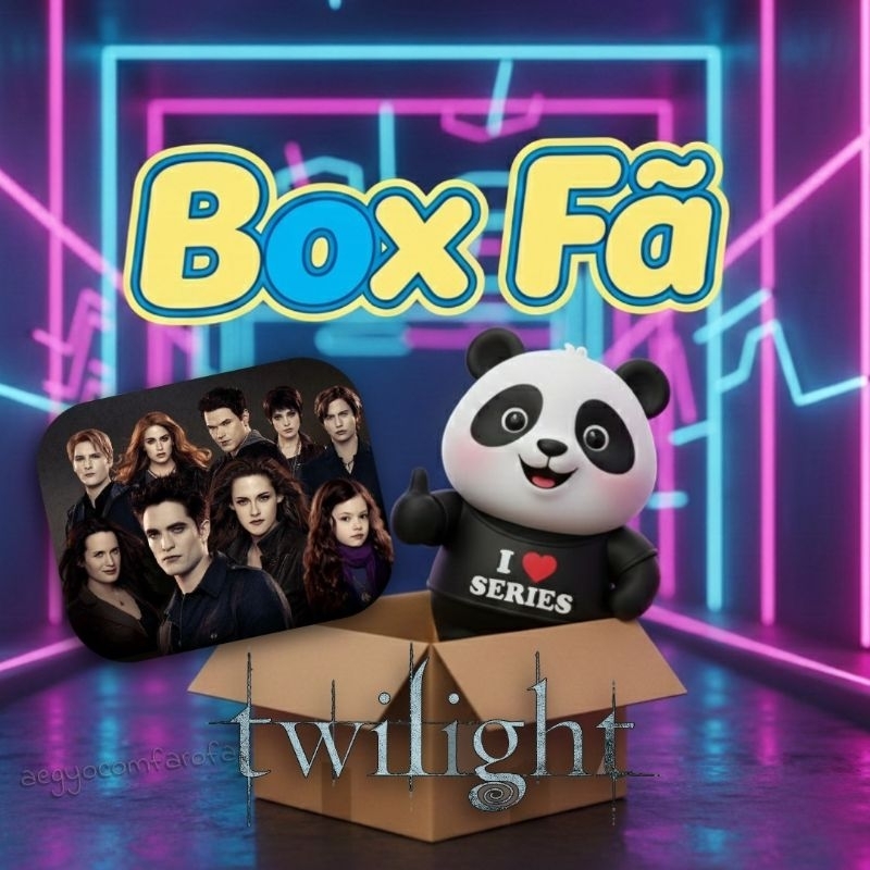 BOX FÃ- 80 ITENS + BRINDE- Saga Crepúsculo/ Twilight