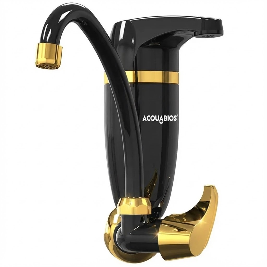 Torneira de Cozinha Com Filtro Purificador de Água Bica Móvel de Parede 1/4 Volta Premium Acquabios em Oferta na Shopee