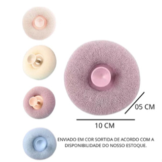 Esponja De Banho 3D Com Ventosa Esfoliante Corporal-3D em Oferta na Shopee