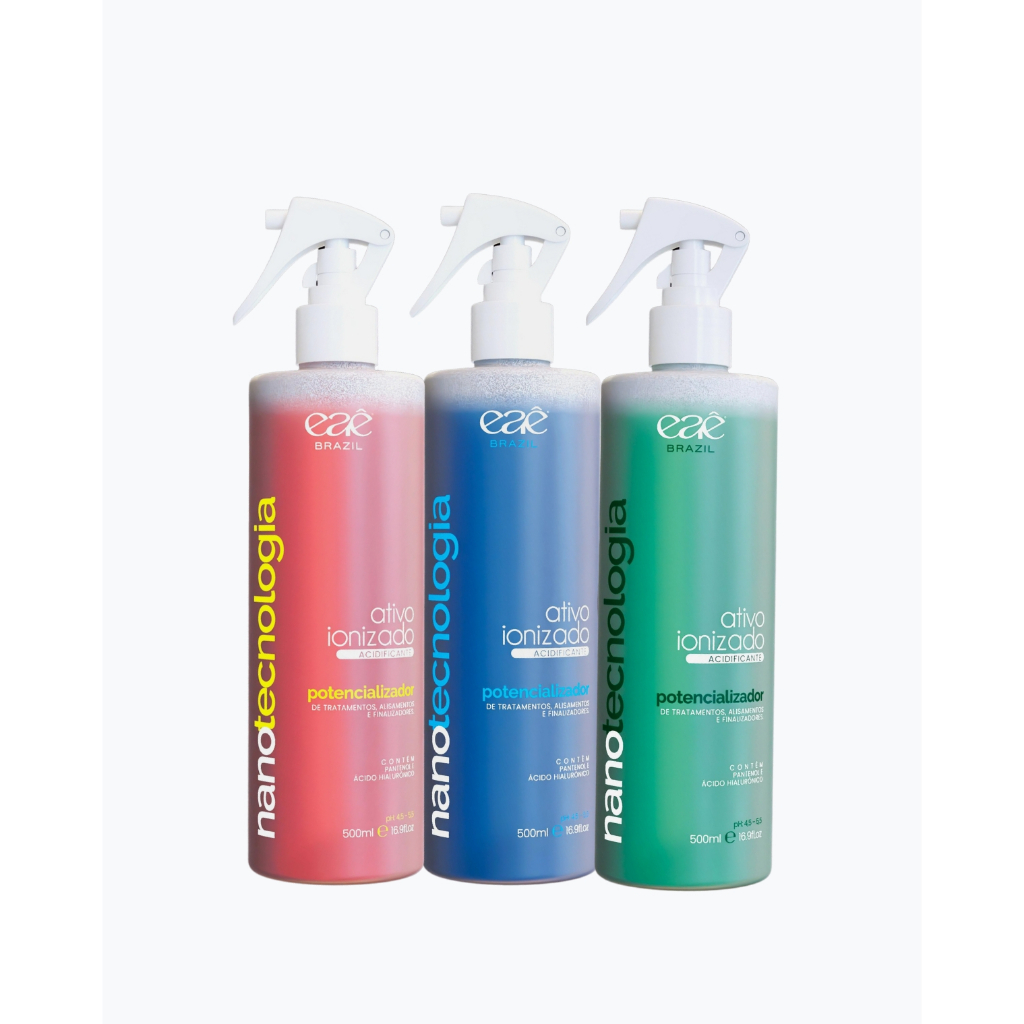 NanoTecnologia Capilar A Jato Potencializador De Cronograma e Alisamentos Eaê! Cosméticos em Oferta na Shopee