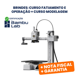 Impressora 3D Bambu Lab A1 Mini +  3 Cursos