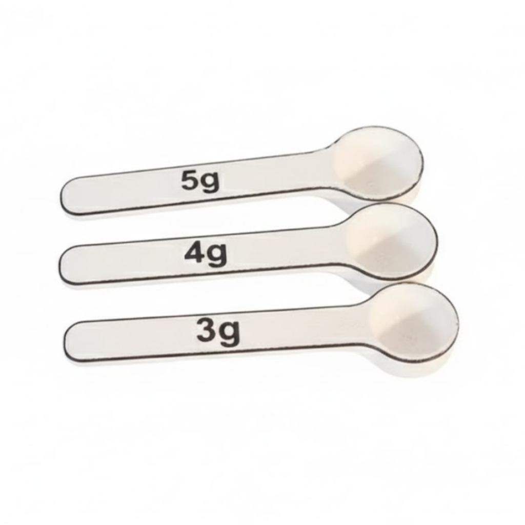 Dosador De Creatina 5g 4g E 3g – Design Paramétrico em Oferta na Shopee