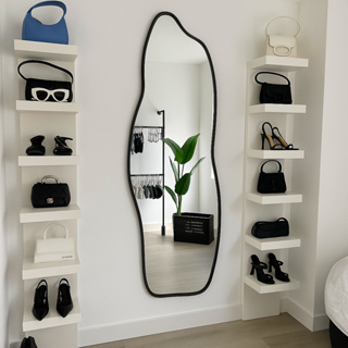 Espelho Orgânico Fogo Corpo Inteiro 110x50cm Sala Quarto Banheiro Fogo em Oferta na Shopee