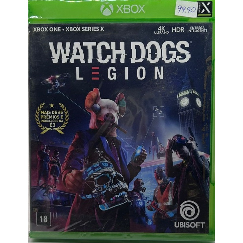WATCH DOGS LEGION (MIDIA FISICA) XBOX ONE - XBOX SERIES X