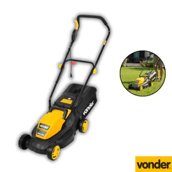 Cortador De Grama Maquina De Cortar Elétrica Com Recolhedor 1,34Hp 1000W Vonder