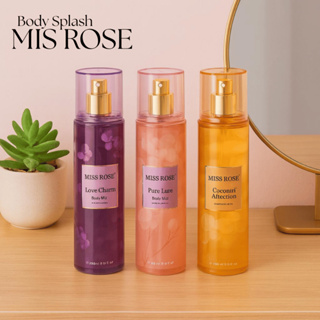 Body Splash Mis Rose Original Fragrance Mist 250ml Perfume Corporal em Oferta na Shopee
