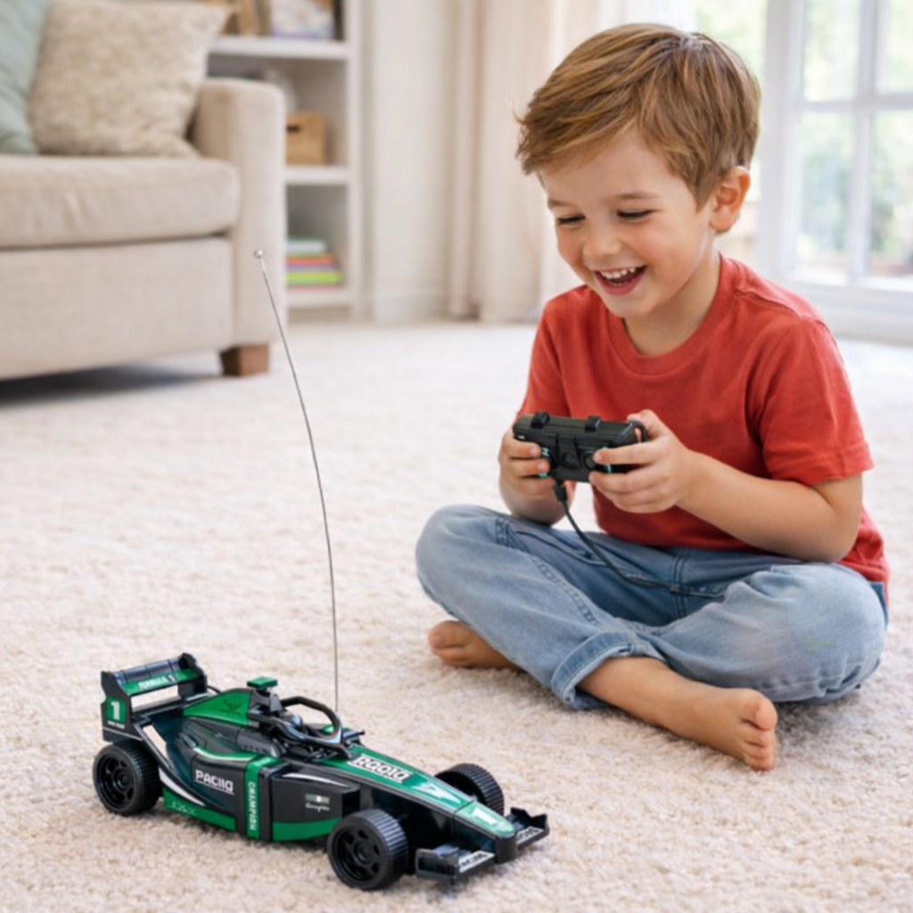Carro Controle Remoto mini Formula 1 - Presente perfeito Menino Brinquedo 3 Funções carrinho