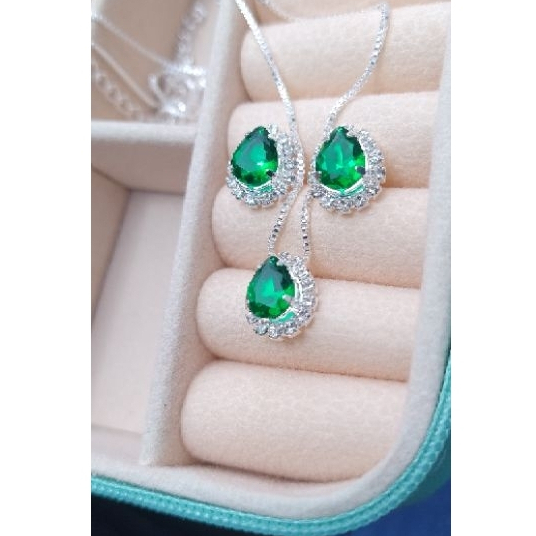 Brinco Verde Esmeralda Prata: Onde Comprar | BuscaProdutos