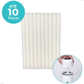 Kit Filtros Algodão Difusor  Refil Umidificador De Ar Ultrassônico Portátil 20cm 2/5/10/20pcs em Oferta na Shopee