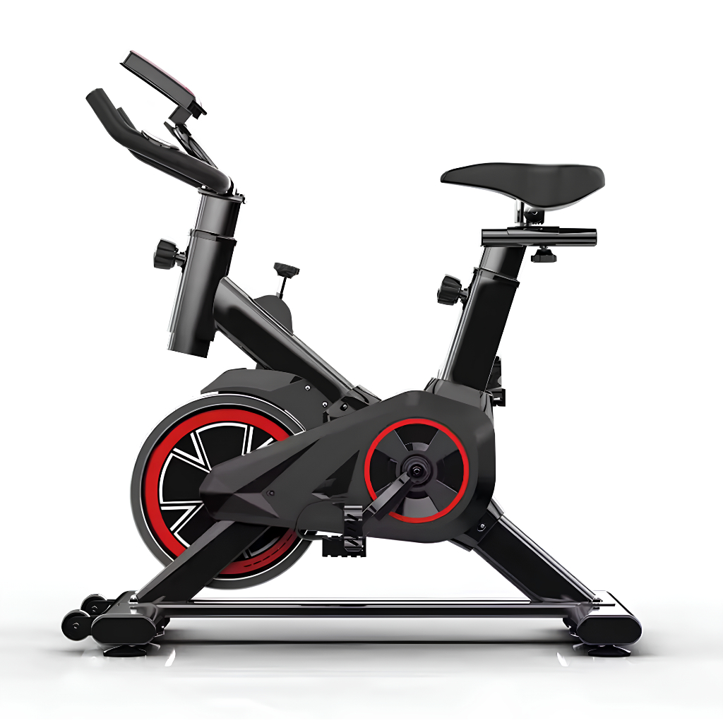 Bicicleta Bike Preta Ergométrica Semi Profissional Sport Aço 120KG