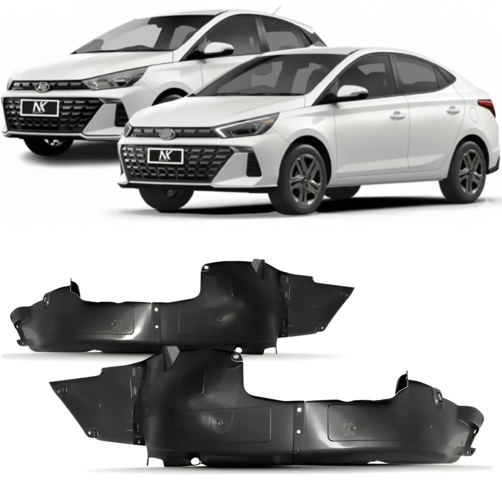 Par/Un Parabarro Dianteiro HB20 Hatch Sedan 2023 2024 2025 2026 Novo