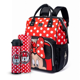 Kit Mochila Maternidade Garrafa Minnie Resistente Disney em Oferta na Shopee