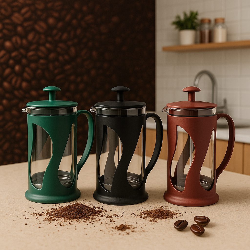 Cafeteira Francesa Chaleira Design Moderna 500ML Prática