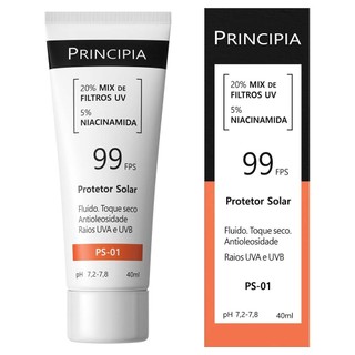 Principia Protetor Solar Facial PS-01 FPS 99 40ml