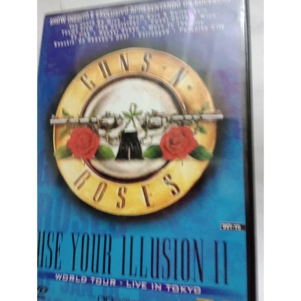 DVD Use Your Illusion  II World Tour -Live Tokio  Guns * N* Roses/ Ler Descrição
