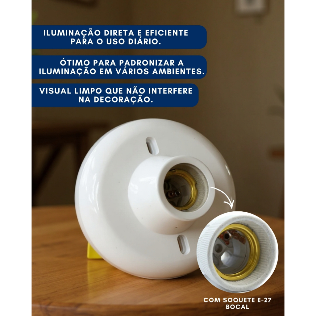 Suporte Lâmpada Teto: Onde Comprar | BuscaProdutos