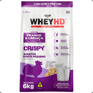 RAÇÃO PREMIATTA WHEY HD CRISPY ADULTO RAÇA PEQUENA 6KG