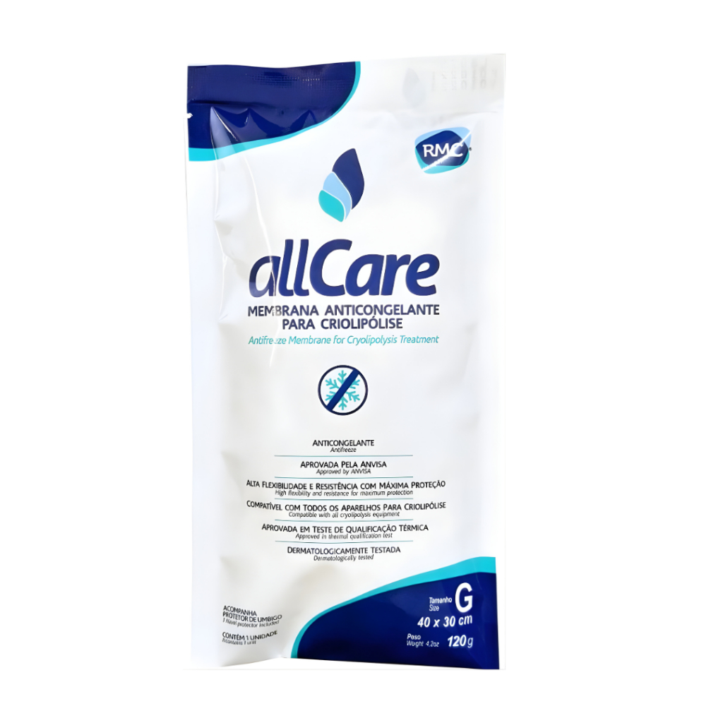 Manta Membrana Criolipolise All Care RMC -  KIT 10 un. G em Oferta na Shopee
