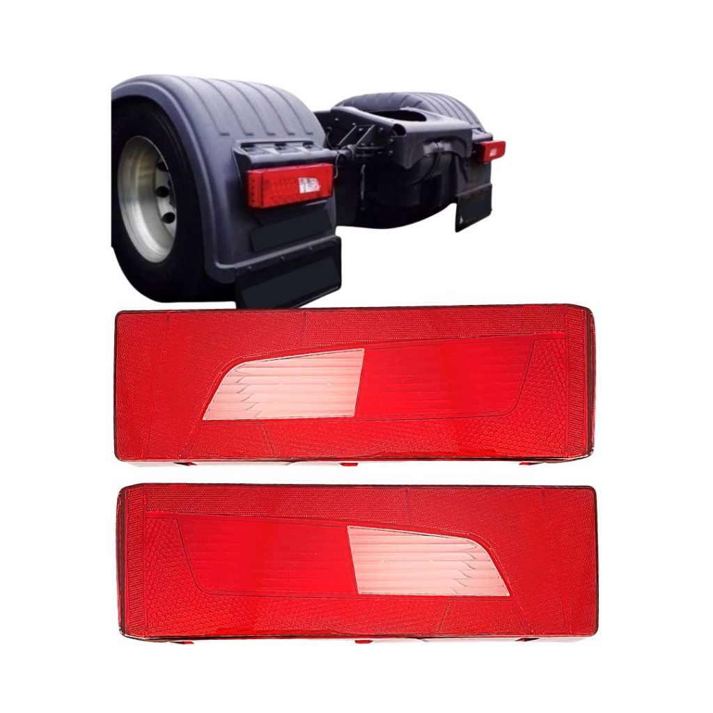 Par Lente Traseira Para Caminhão Scania S5 S6 Serie 5 6 PGR Streamline Com Vigia SC22418YE SC22418YD em Oferta na Shopee