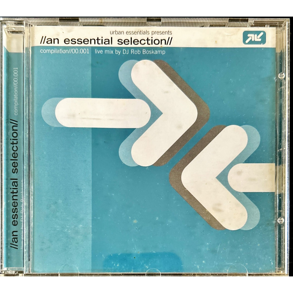 CD DJ Rob Boskamp Live MIx - Urban Essentials Presents An Essential Selection - Dance Music - Importado