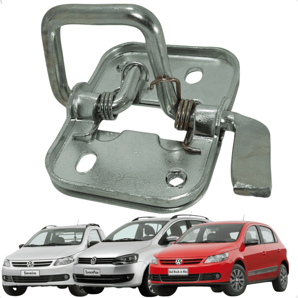 Fechadura Trinco Superior Do Capô Volkswagen Saveiro Gol Fox Voyage Após 2009