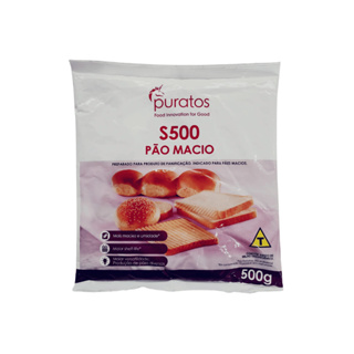 Reforçador Melhorador de farinha S500 Pão Macio Puratos 500gr em Oferta na Shopee