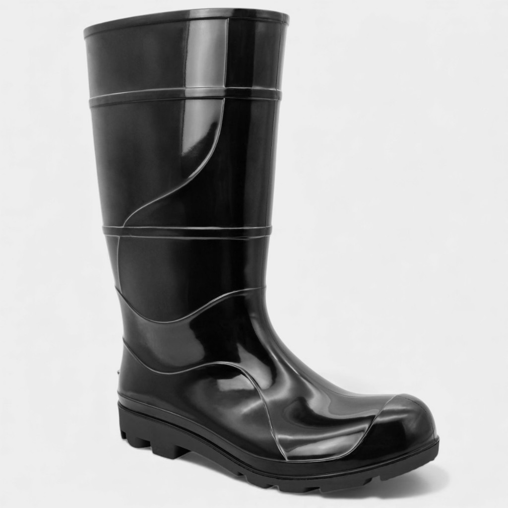 Bota PVC Cano Longo Cartom CA 51055 - Preto