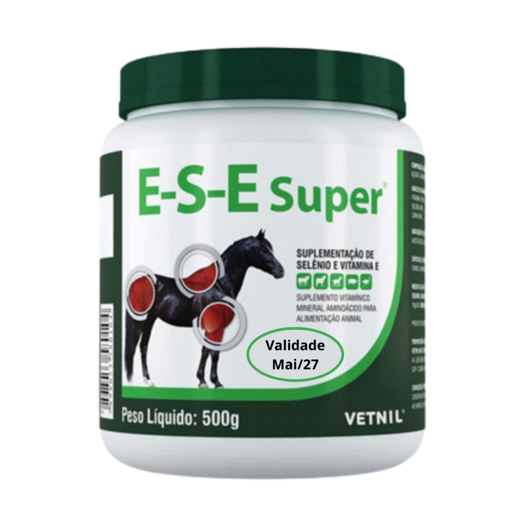 E-s-e Super Pó 500g Suplemento Vitamínico P/ Equinos Vetnil em Oferta na Shopee