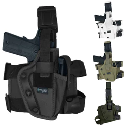Coldres Canhotos/Destros Robocop - Branco, Verde, Preto e Tan - Ajustável - Tático/Combate/Militar