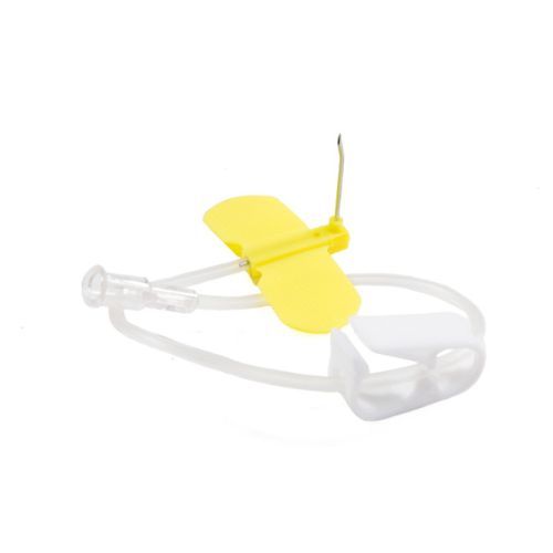 Cânula De Punção Port-a-Cath De Infusão 20g X 19mm Curva - 3 Unidades - Kdl