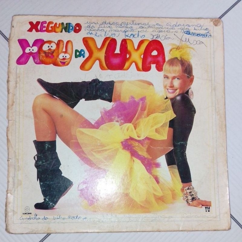 DISCO VINIL XEGUNDO XOU DA XUXA 1987
