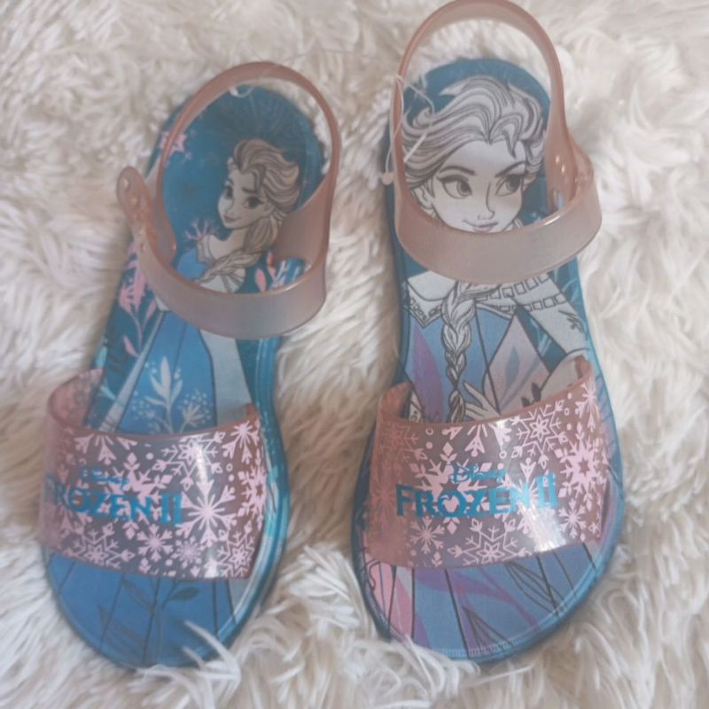 sandália Frozen infantil Disney princesa Grendene Kids .