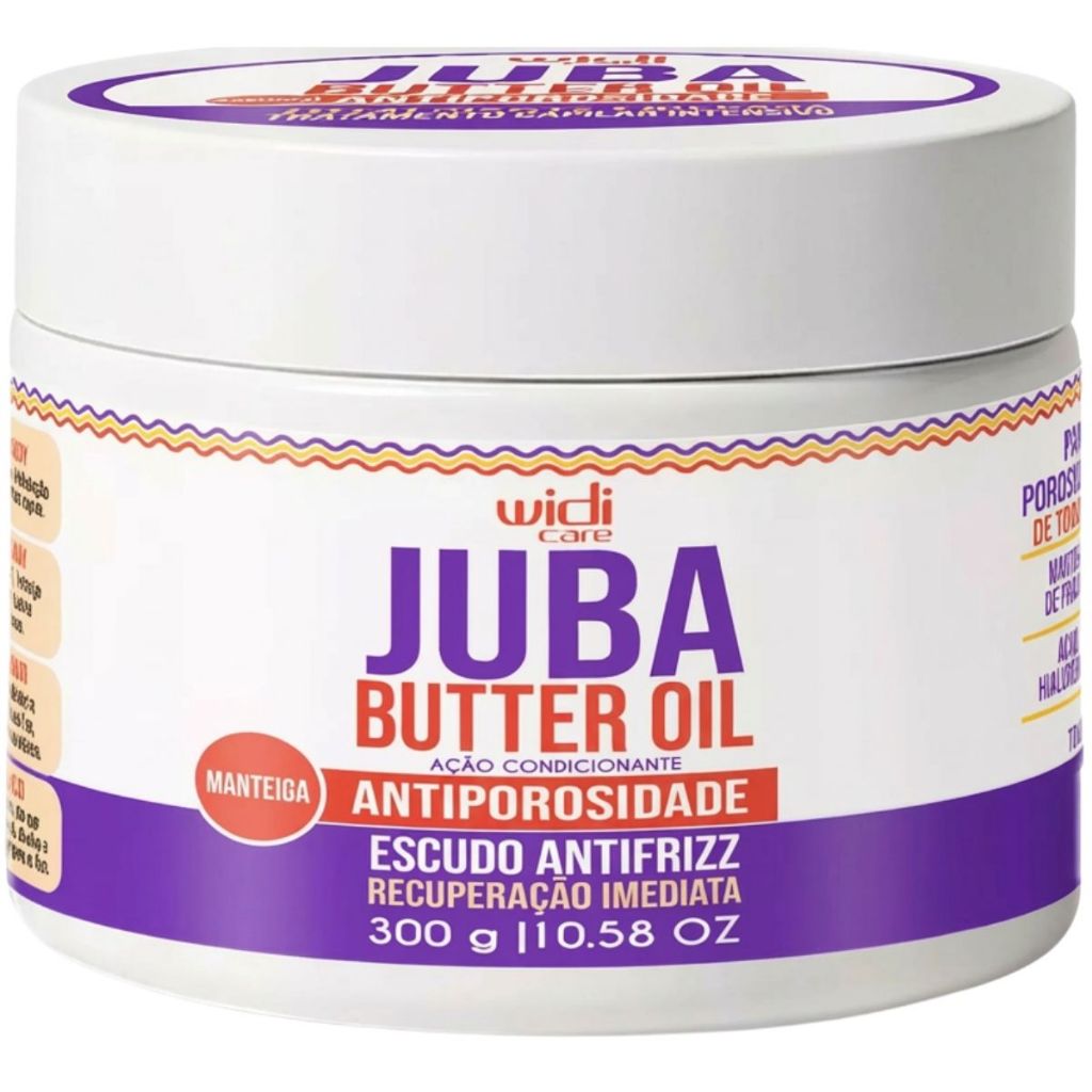 Máscara Juba Butter Oil Antiporosidade 300g - Widi Care