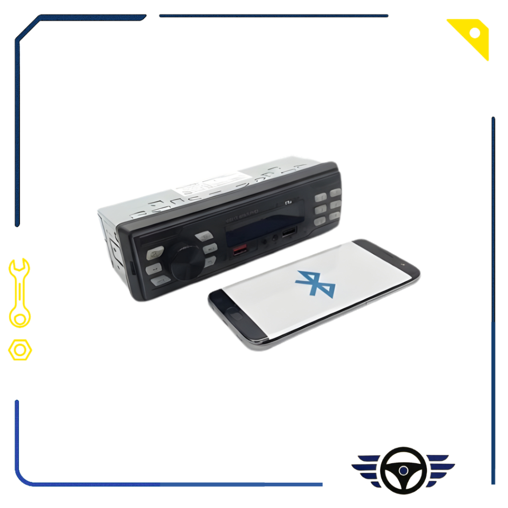 Rádio Mp3 Automotivo Bluetooth USB FM Universal Fácil Instalação