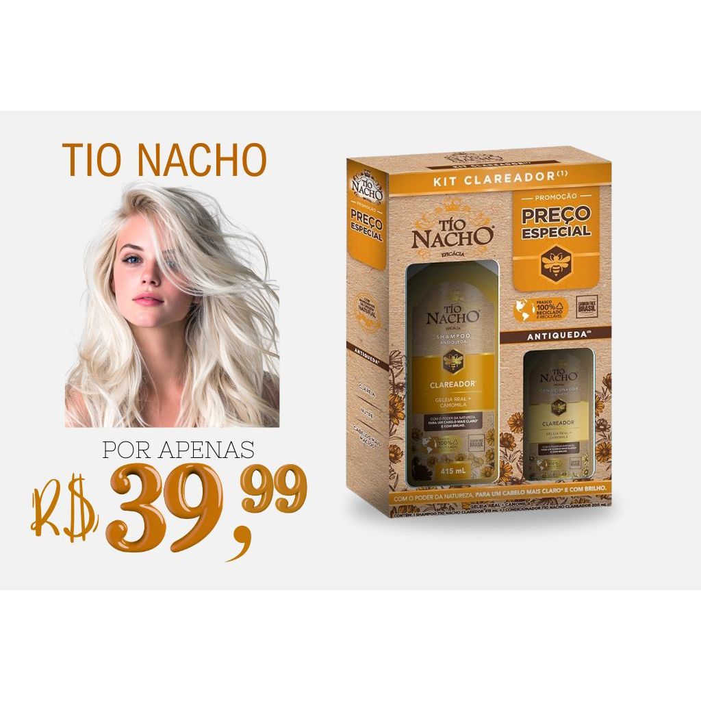 O que é Tio Nacho Clareador Shampoo? Guia e Onde Comprar | BuscaProdutos