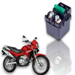 Rele Partida Completo Honda Nx400 Falcon 2013 Até 2015