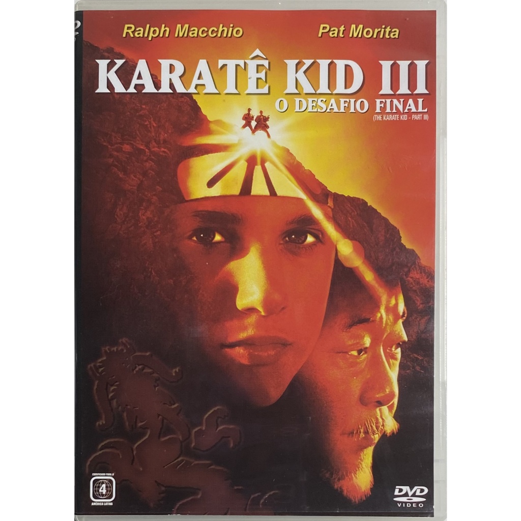Karatê Kid III - O Desafio Final - 1989 - DVD Original