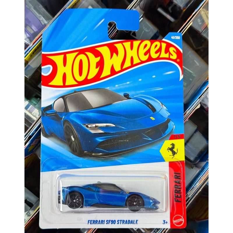 Hot Wheels Ferrari 2026 - Ferrari SF90 Stradale Azul