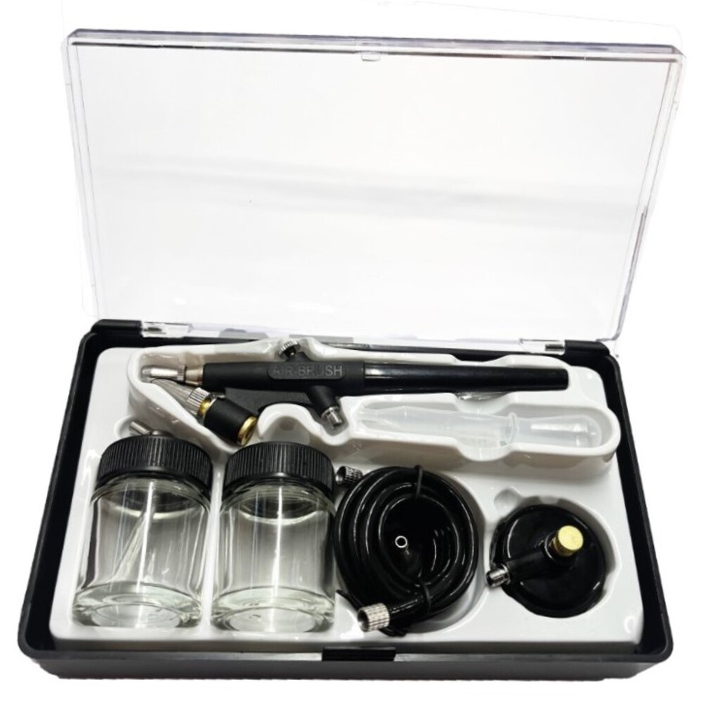 KIT AERÓGRAFO SUCÇÃO SGT3850 0,3MM COPO 22ML 0701385000 - SIGMA TOOLS