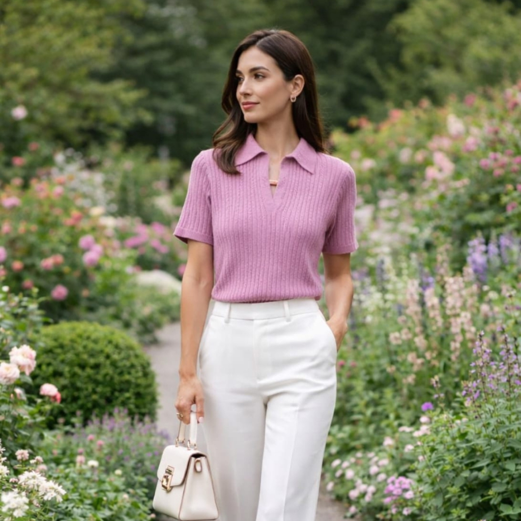 Blusa Feminina Gola Polo Modal Premium Veste 38 ao 46 Perfeita Elasticidade Midsize em Oferta na Shopee